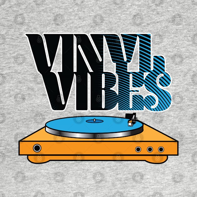 Vinyl Vibes Record PLayer by Roy J Designs